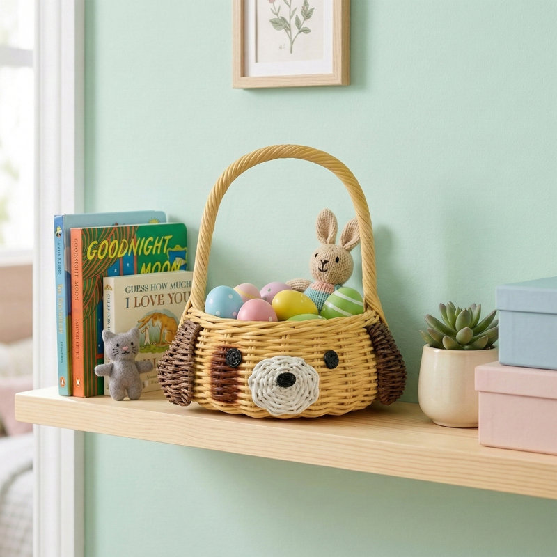 Trinx Wicker Decorative Basket