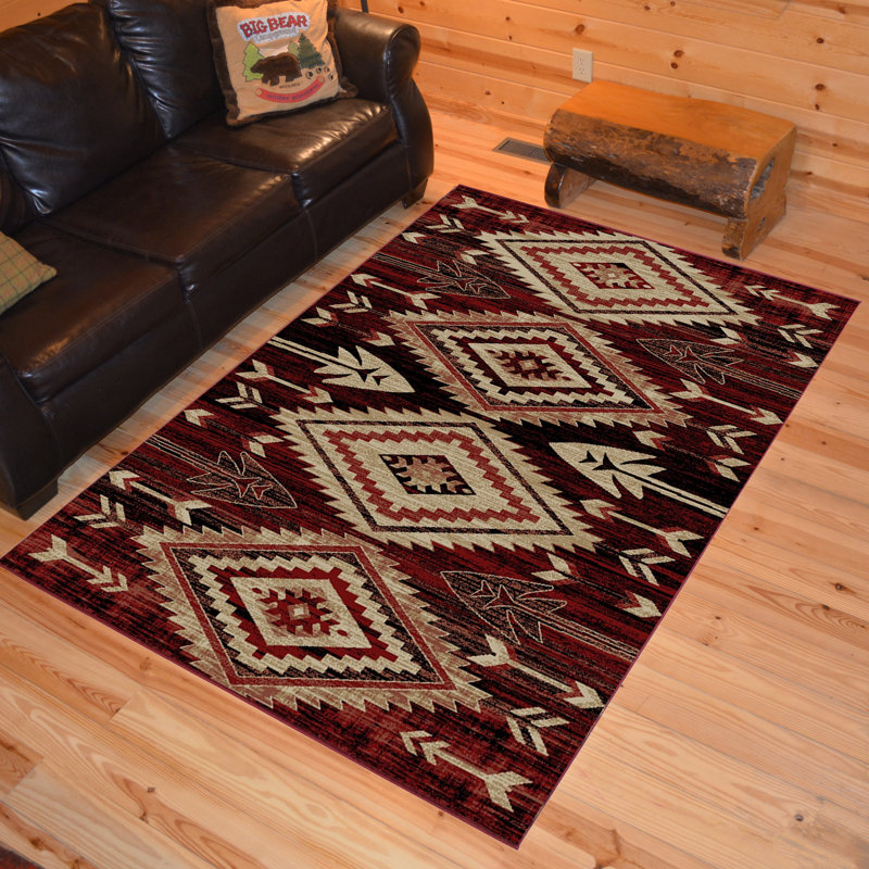 Alleyna Southwestern Indoor Rug, Rectangle 5'3" x 7'3"