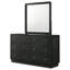 Commode 6 tiroirs avec miroir Burton