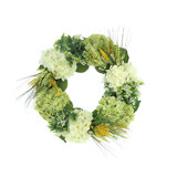 26" Assorted Hydrangea And Heather Wreath