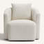 Fauteuil demi-tonneau pivotant à 360 ° Chenille-1452022591
