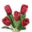 Bouquet de tiges de tulipes artificielles-640320857