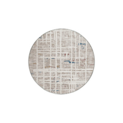 Silky Soft Plush Beige Area Rug