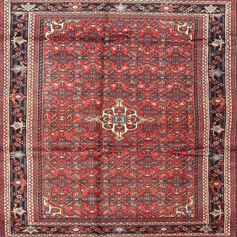 Oriental Indoor Rug, Square 5'
