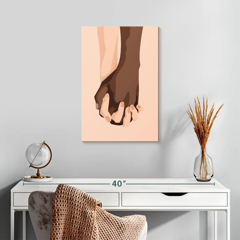 Hardie Interracial Couples, H 24 po x l 16 po