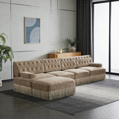 Canapé Chesterfield 135,6 po