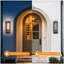 Metal and Glass Wall Light