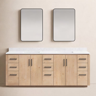 Cloverfield 84'' Double Bathroom Vanity