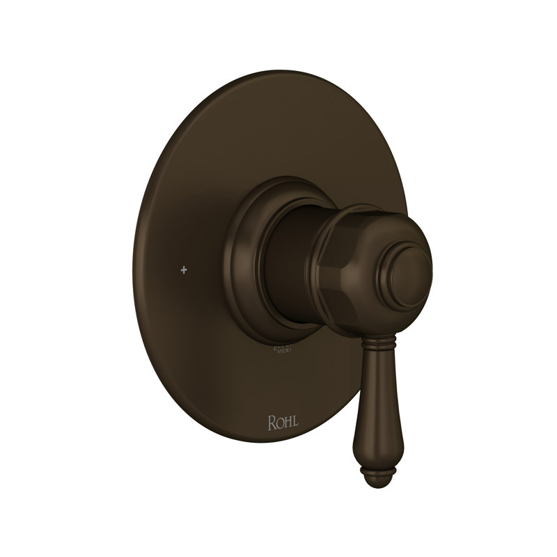 Rohl Shower Wall Trim, Tuscan Brass