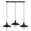 Pablo 3 - Light Black Kitchen Island Pendant-315766457