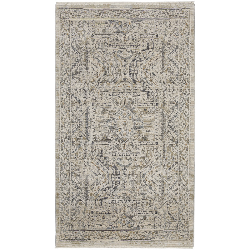 Batasi Oriental Area Rug, Rectangle 76 x 137cm 
