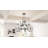 Viscount 18-Light Matte Black Chandelier