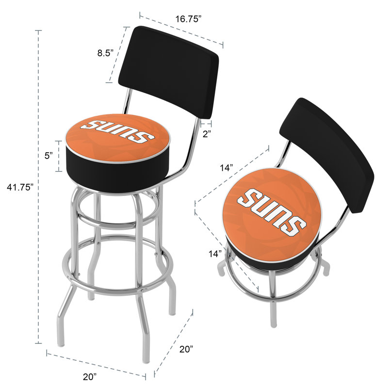 Tabouret pivotant non fini 31 po