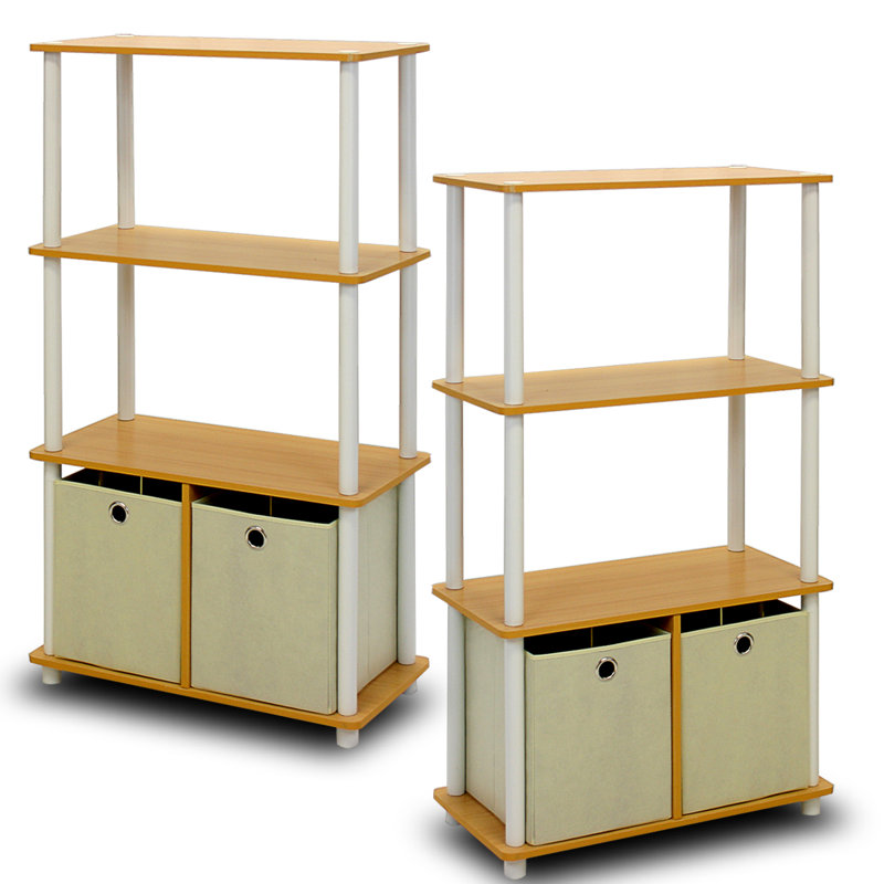 Kauffman Etagere Bookcase, Beech