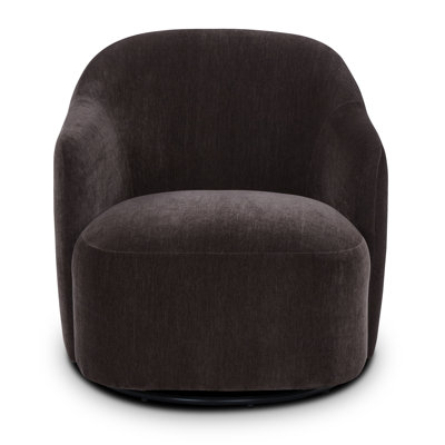 Petal Velvet Swivel Lounge Chair