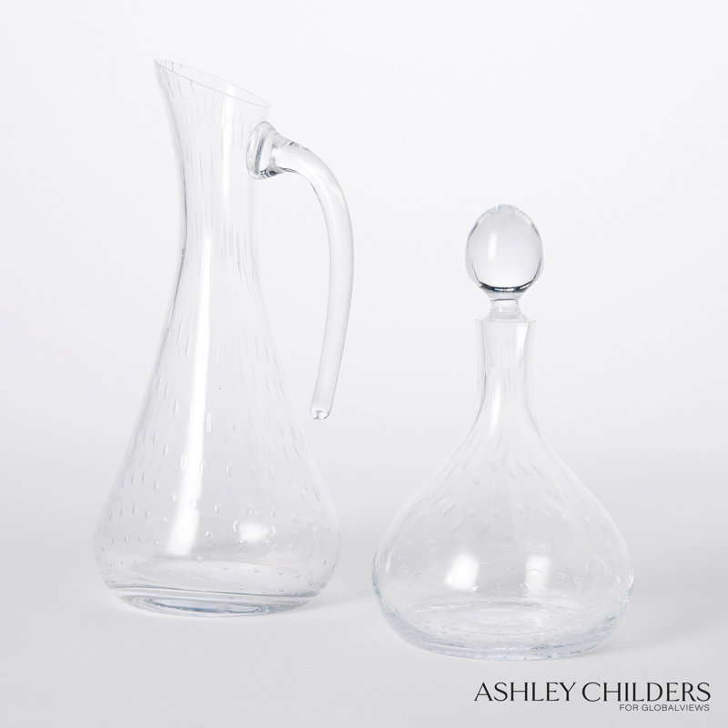 Hamish Decanter-Clear Seeded, Clear