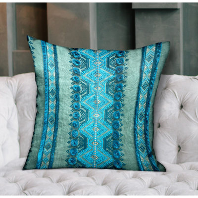 Sequined Outdoor Reversible Throw Pillow