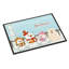 Tapis de porte Burlap Merry Christmas-18737189