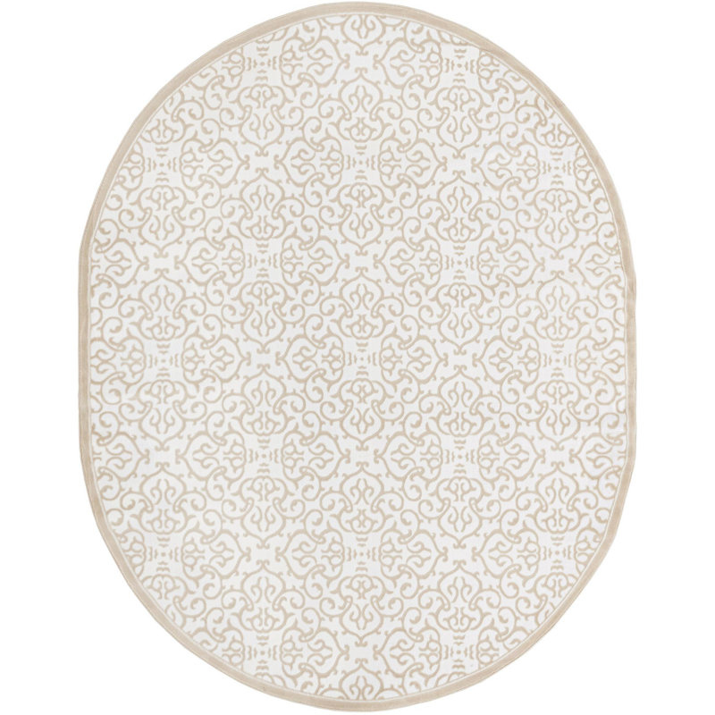 Whitting Oriental Indoor Rug, Oval 7'10" x 10'
