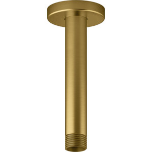 Statement 6 in. Ceiling-Mount Rainhead Arm And Flange