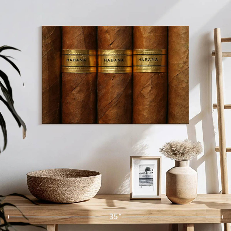 Cigares Senne Habana Cuba, H 26 po x l 39 po
