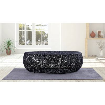 Table basse ovale