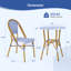 Gilcrease 2-Person Stackable Bistro Set