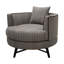 Chaise pivotante rembourrée 360 ° avec siège profond et 1 coussin Royalene-1229742009