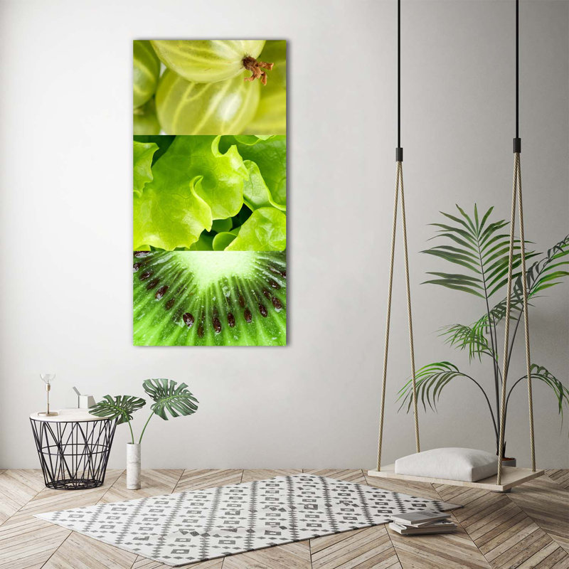 Fruits And Vegetables - Wrapped Canvas Print