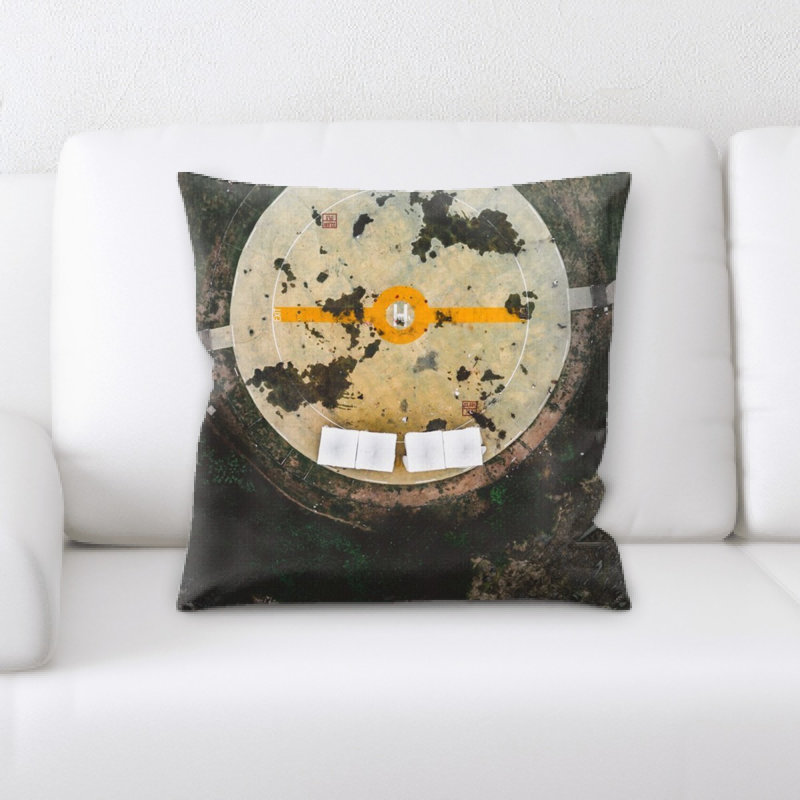 Union Microsuede Reversible Throw Pillow