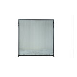 Prime 1 Panel Steel Fireplace Screen