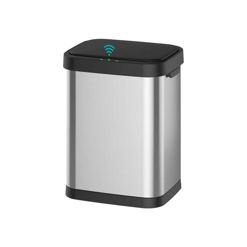 Poubelle de cuisine 10,5 gallons / 40L, Argent