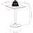 Mervela Metal Base Dining Table