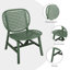 Chaise longue sans accoudoirs Annja-393295510