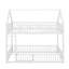 Lit superposé simple en métal avec porte et clôture en métal-1518869424
