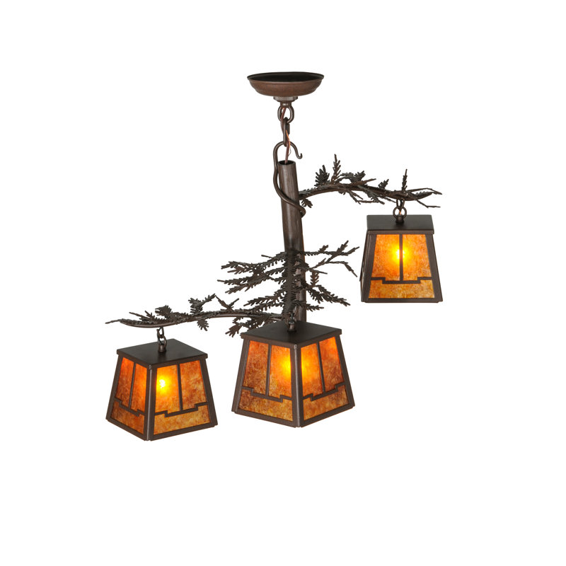 Rustic Lodge 3 - Light Chandelier