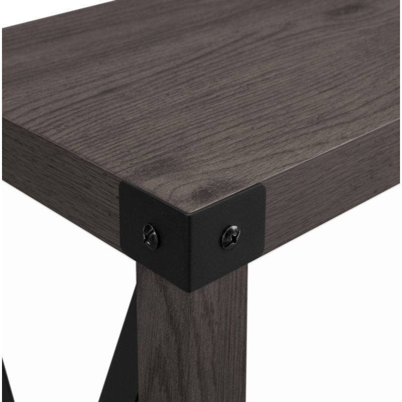 Table d'entrée avec tablette inférieure Farmhouse X