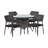 Olmeda 4 Seater Dining Set with Cushions