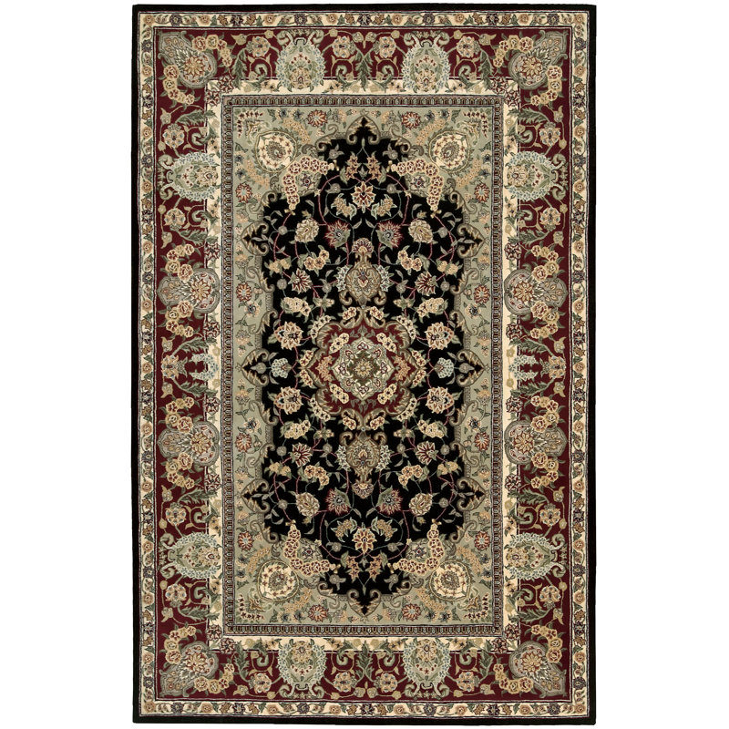 Tapis persan, 5 pi 6 po x 8 pi 6 po
