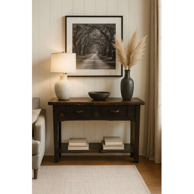 Console Blackstone Collection Rough Sawn