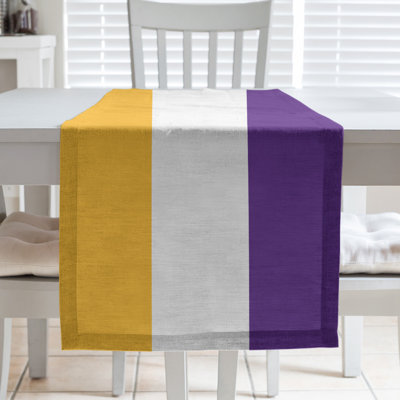 Los Angeles LA Basketball Table Runner