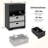 4-Drawer Dresser Modern Chest Storage Organizer with Open Shelves Anti-Tip Kits -684468195