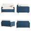 Fauteuil surdimensionné en chenille Cloud Comfort-1577343006