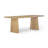 Daymon Oak Solid Wood Dining Table