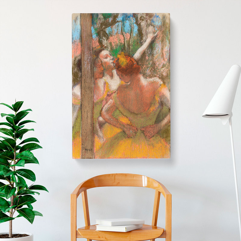 Ballet Ballerina Dancers by Edgar Degas - Wrapped Canvas, 76cm H x 50cm W x 3cm D