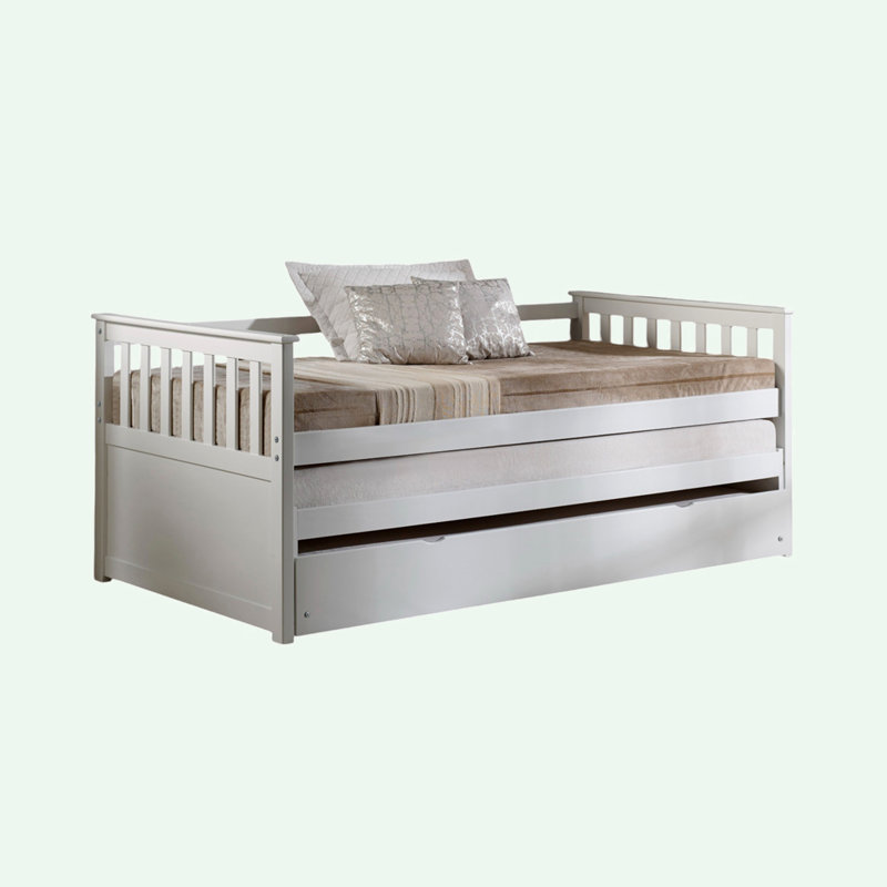 Lit de jour et lit escamotable blanc Acme Furniture Cominia