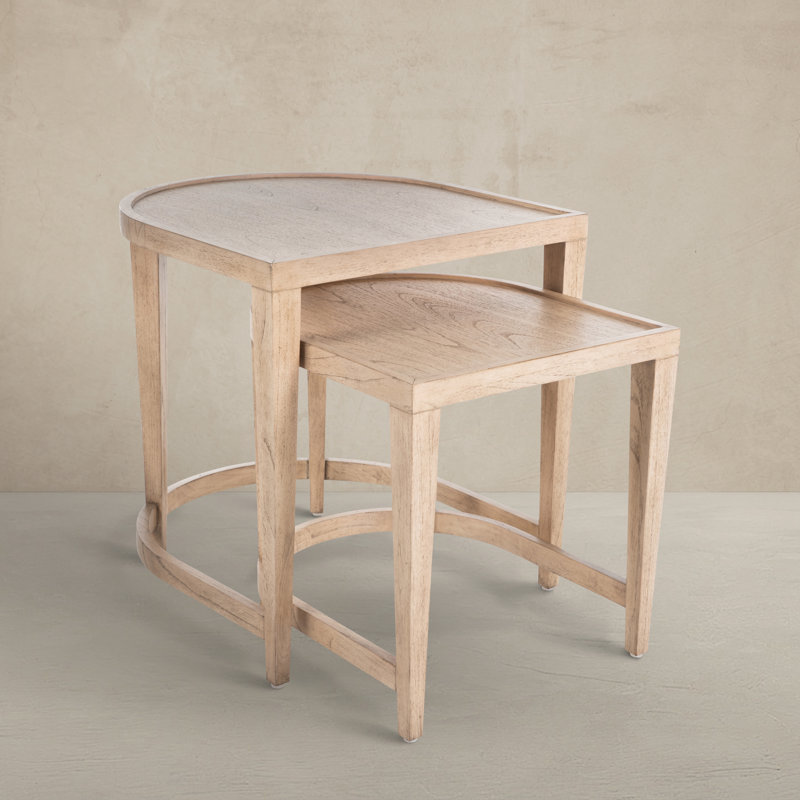 Dustin Solid Wood Nesting Tables