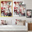 «Beautiful Mixed Abstract Fluid III», décoration murale moderne en toile-658806694-658806713