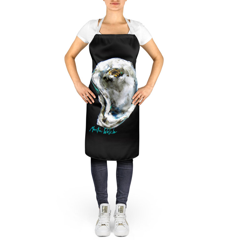 No Pattern Bib Apron