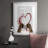 Boxer Love - Matted and Framed Under Acrylic Glass, Large Living Room Wall Art-1692842137-1692842140
